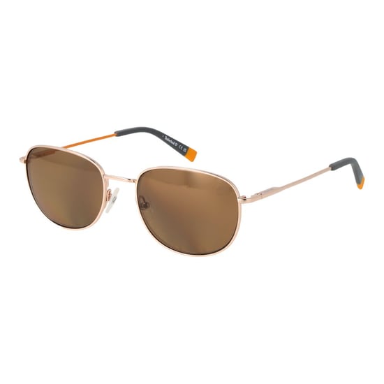 Aviator-Sonnenbrille mit roségoldenem Metallrahmen - Image 1