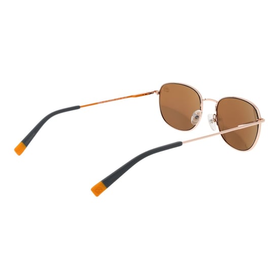 Aviator-Sonnenbrille mit roségoldenem Metallrahmen - Image 3