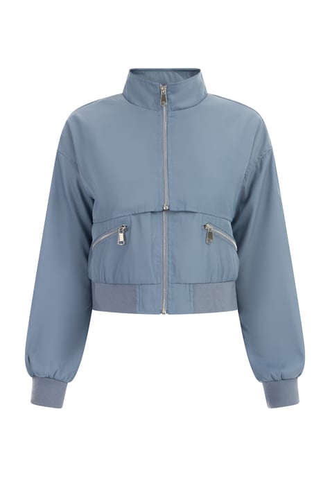 Faina Jacke Damen rauchblau - Image 1