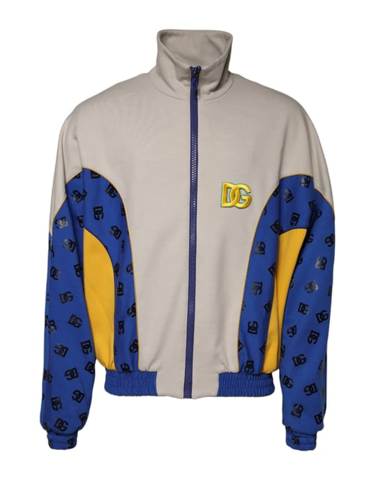Farbblockierte Zipjacke - Image 1