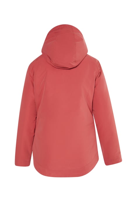usha wattierte Jacke Damen Vintage Rot - Image 2