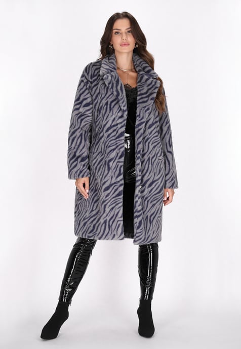 Faina Jacke Damen grau/schwarz - Image 2