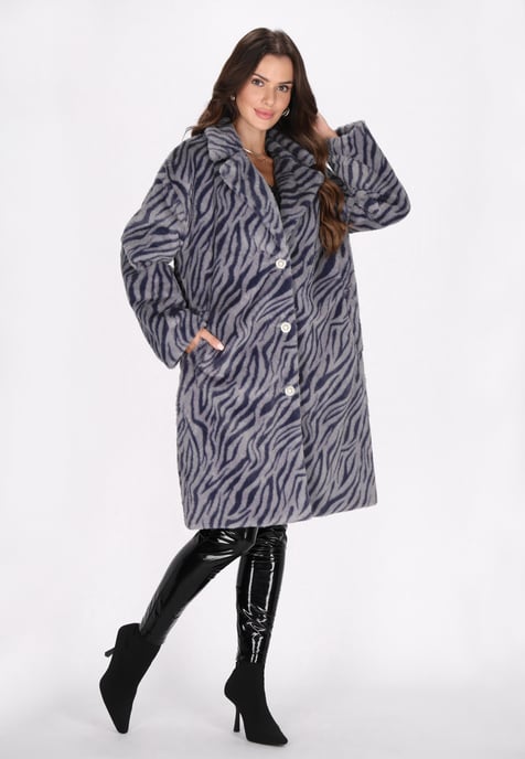 Faina Jacke Damen grau/schwarz - Image 3
