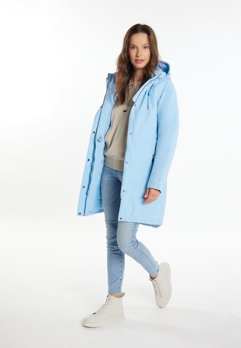 usha Wattierter Kurzmantel Damen hellblau - Image 2