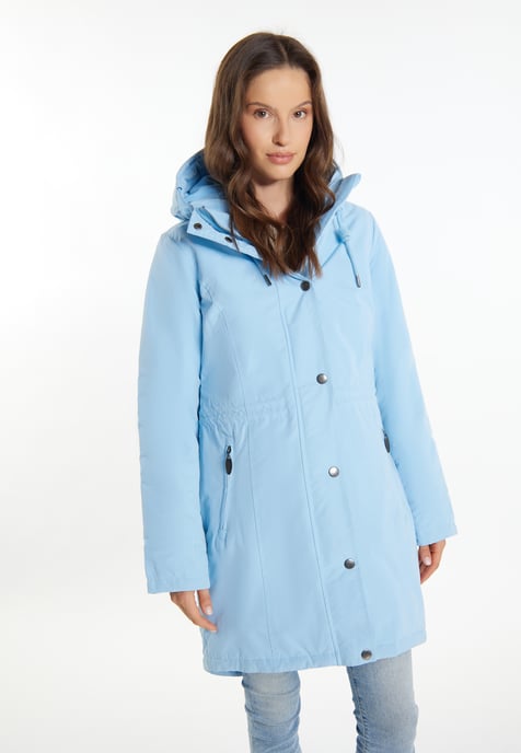 usha Wattierter Kurzmantel Damen hellblau - Image 3