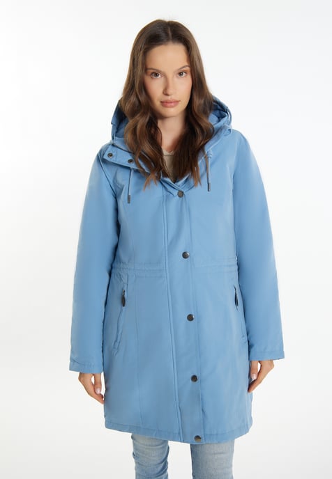 usha Wattierter Kurzmantel Damen Denimblau - Image 3