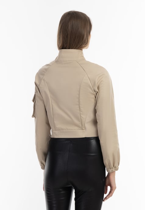 Faina Jacke Damen Beige - Image 4