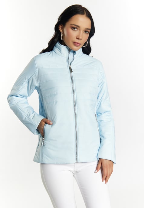 Faina leichte Steppjacke Damen hellblau - Image 3