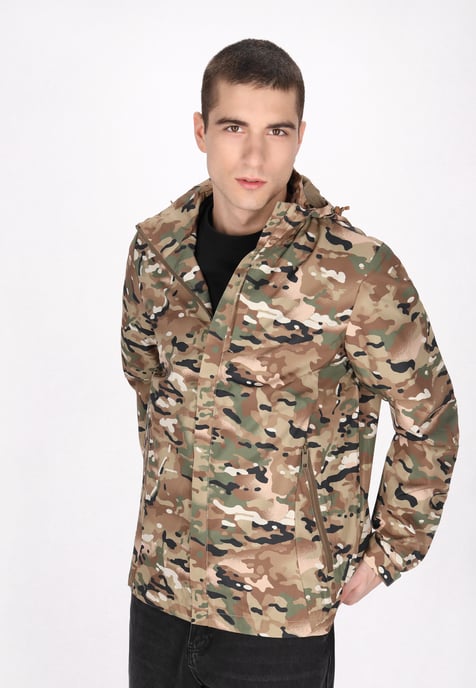 TUFFSKULL Jacke Herren khaki - Image 3