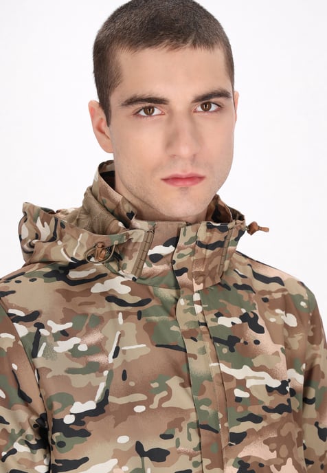 TUFFSKULL Jacke Herren khaki - Image 5