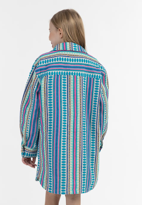 IZIA Hemdjacke Mädchen Mehrfarbig Blau - Image 4
