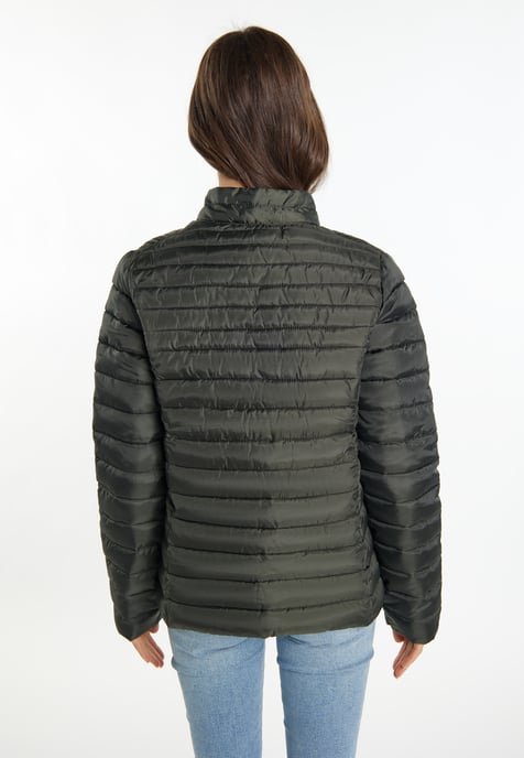 usha leichte Steppjacke Damen schwarz - Image 4