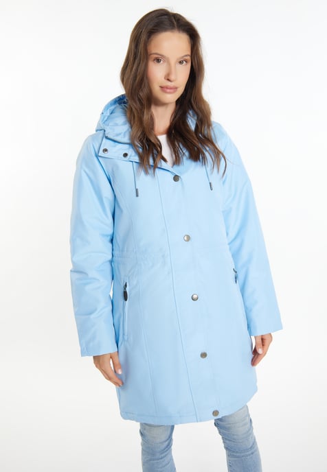 usha Wattierter Kurzmantel Damen hellblau - Image 3