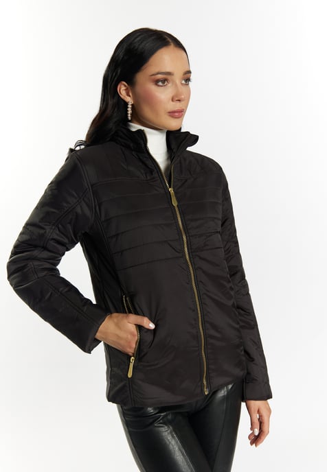 Faina leichte Steppjacke Damen schwarz - Image 3