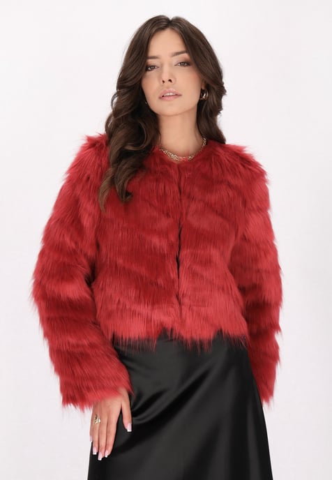 Faina Jacke Damen weinrot - Image 3