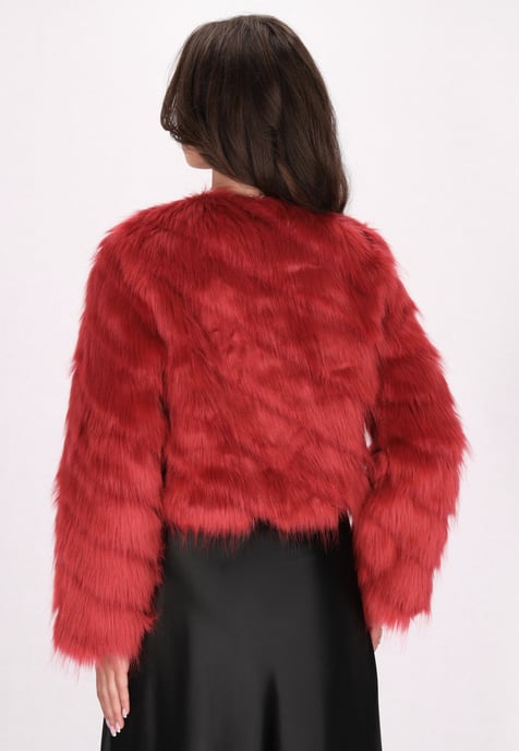 Faina Jacke Damen weinrot - Image 4