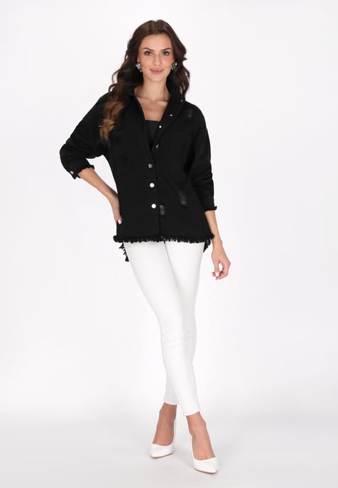 Faina Jacke Frauen Schwarz - Image 2