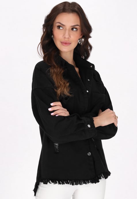 Faina Jacke Frauen Schwarz - Image 3