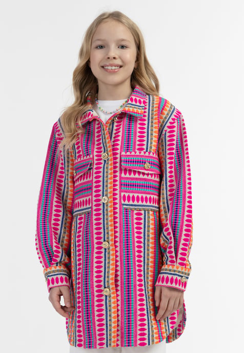 IZIA Hemdjacke Mädchen Mehrfarbig Pink - Image 3