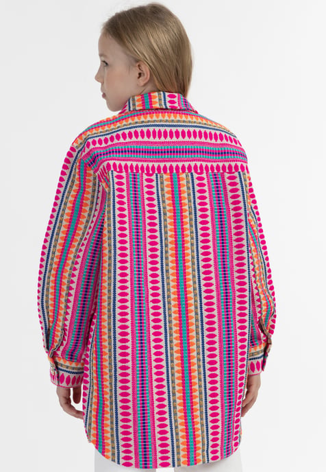 IZIA Hemdjacke Mädchen Mehrfarbig Pink - Image 4
