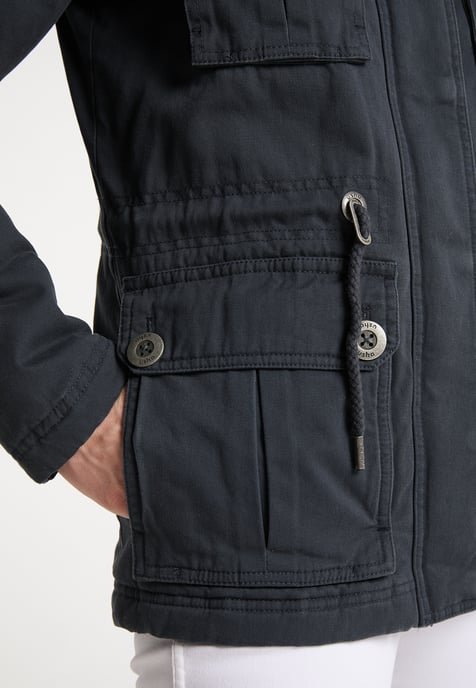 usha Serie libbi Winterjacke Damen Graphit Marine - Image 5
