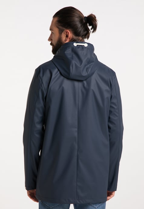 ICEBOUND Serie urbaner Regen Regenjacke Herren Marine - Image 4