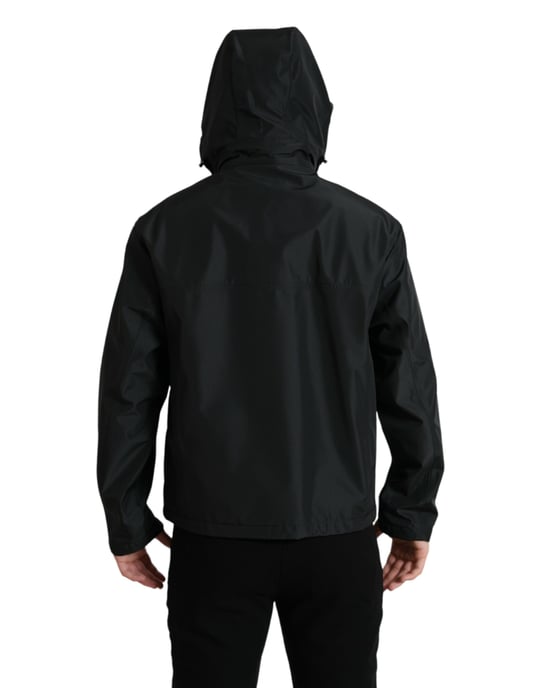Kapuze Jacke Schwarz - Image 3