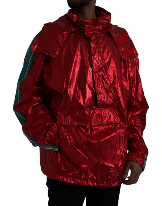 Rote Anorak-Jacke Modell Jkt3844 - Image 2