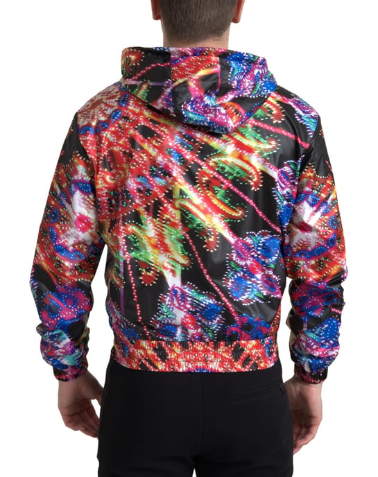 Vegas Lights Print Kapuzenjacke - Image 2