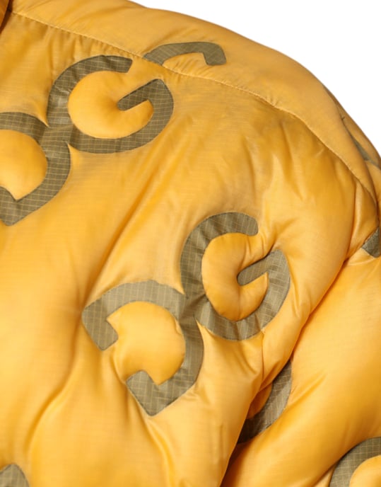 Dolce & Gabbana Pufferjacke mit DG-Logo - Orange - Image 6