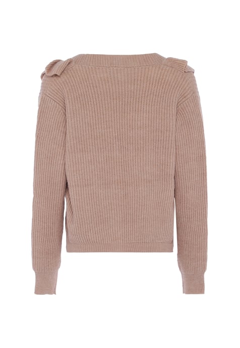 Faina Strickjacke Damen Beige - Image 2