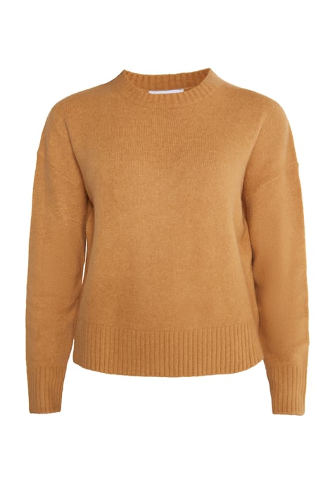 usha Strickpullover Damen Kamel - Image 1