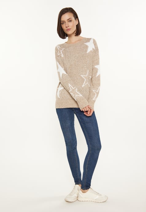 usha Pullover Frauen Beige - Image 2