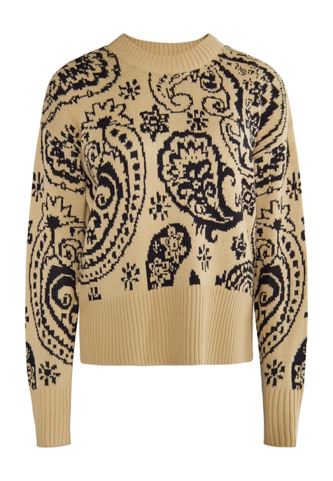 usha Strickpullover Damen Beige - Image 1