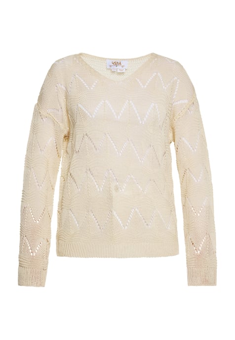 usha Zur Seite fahren Damen Creme - Image 1