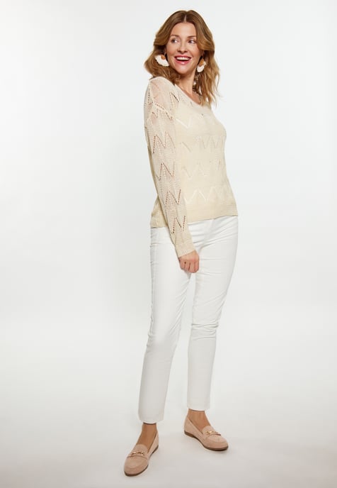 usha Zur Seite fahren Damen Creme - Image 2