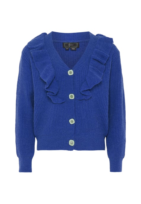 Faina Strickjacke Damen KÖNIGSBLAU - Image 1