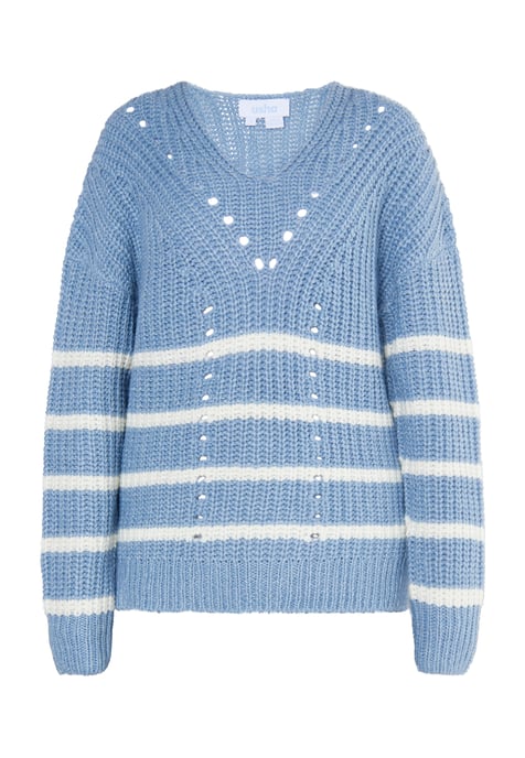 usha Strickpullover Damen Denimblau - Image 1