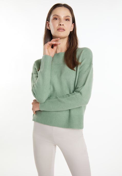 usha Strickpullover Damen jadegrün - Image 3
