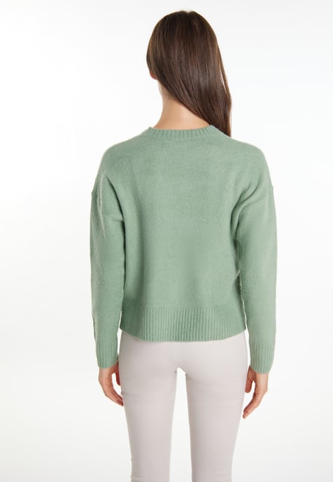 usha Strickpullover Damen jadegrün - Image 4