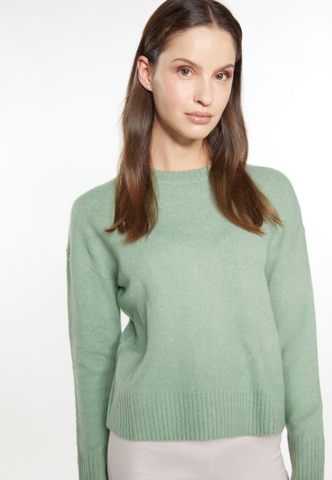 usha Strickpullover Damen jadegrün - Image 5