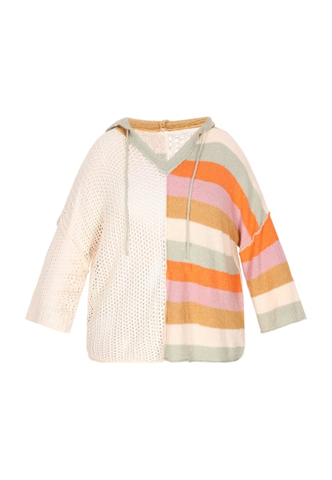 IZIA Pullover in Übergröße Frauen Beige - Image 1