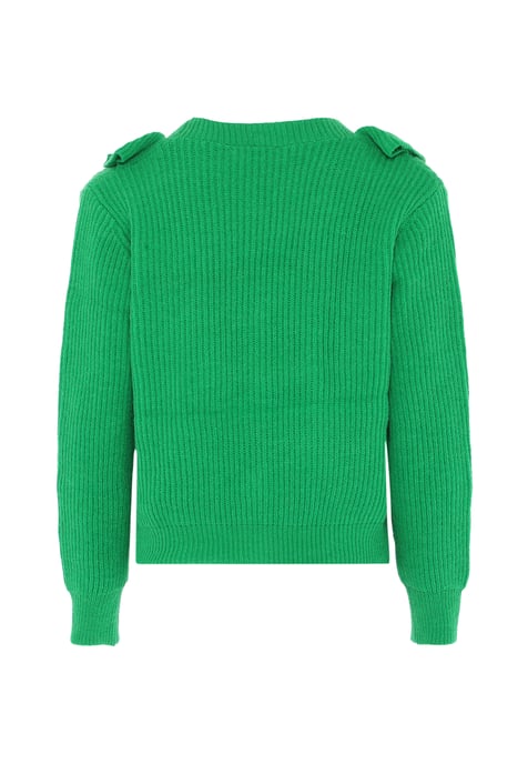 Faina Strickjacke Damen grün - Image 2