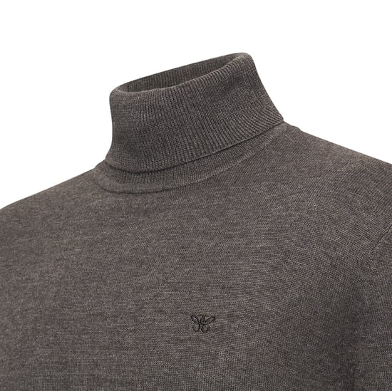 Cappuccino Italia Pullover Trento Coltrui Grau - Image 2