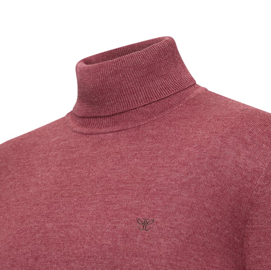 Cappuccino Italia Pullover Trento Coltrui Rot - Image 2