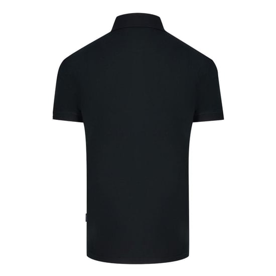 Aquascutum - "Aldis London" Poloshirt für Herren/Damen Unisex (Schwarz/Weiß) - Image 2