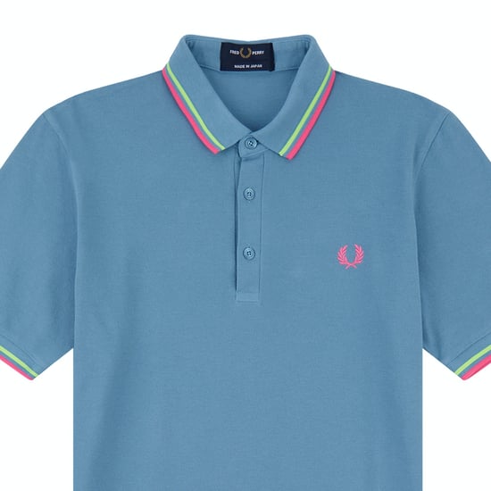 Fred Perry - Poloshirt für Herren, Piqué (Blau) - Image 3
