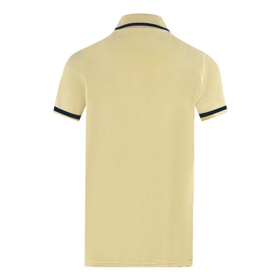 Aquascutum - "London" Poloshirt für Herren/Damen Unisex, Abzeichen (Beige) - Image 2