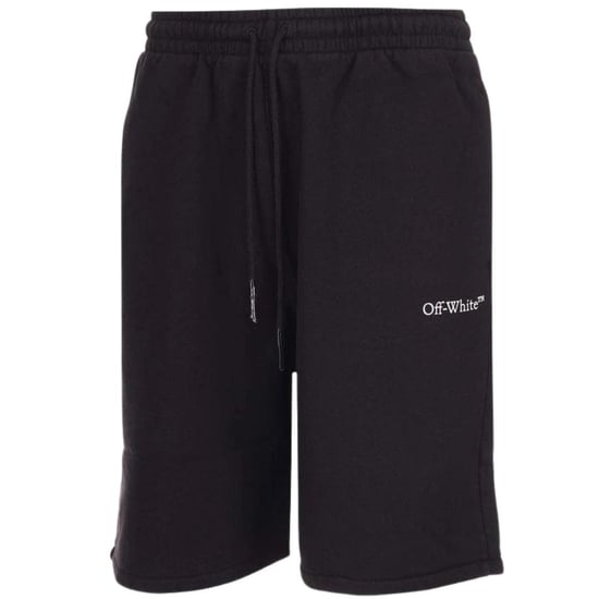 Off-White - "Caravaggio" Sweat-Shorts für Herren/Damen Unisex (Schwarz) - Image 3