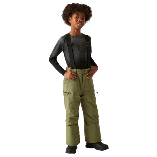 Dare 2B - "Pow II" Skihosen für Kinder, Wasserfest, Used-Look (Martini Olive) - Image 1